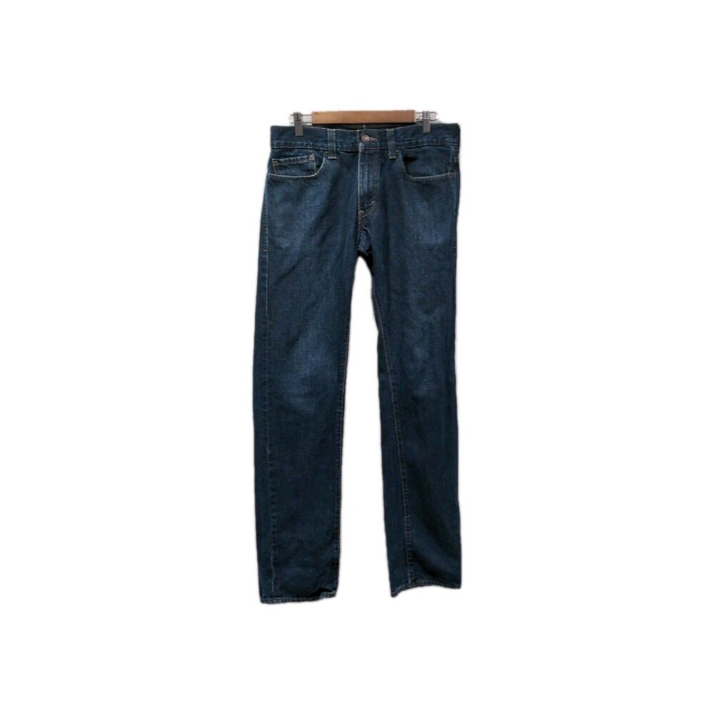 Levi's Mens 511 Skinny Leg Jean Size 34x34 Dark Wash Denim Casual Cotton